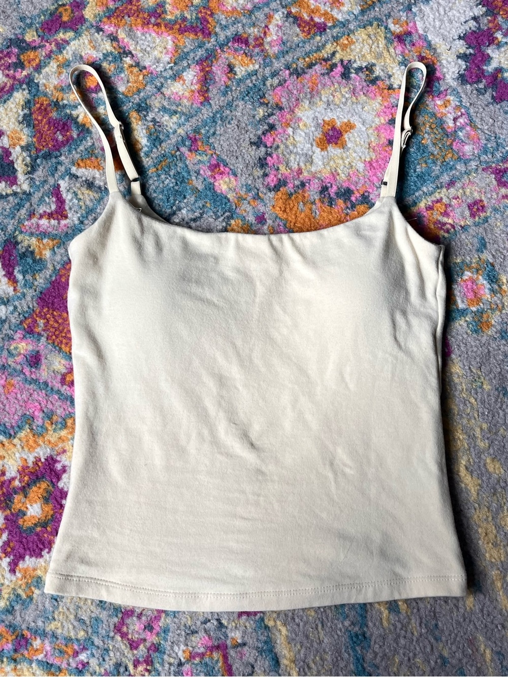 Abercrombie & Fitch Cream Spaghetti Strap Camisole